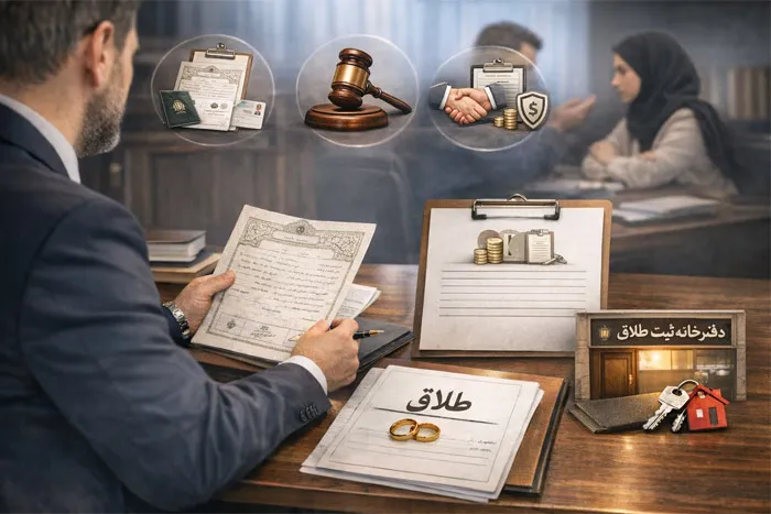 وکیل طلاق از طرف مرد