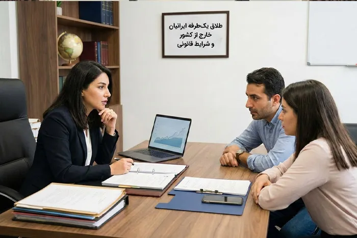 طلاق یک‌طرفه برای ایرانیان خارج از کشور