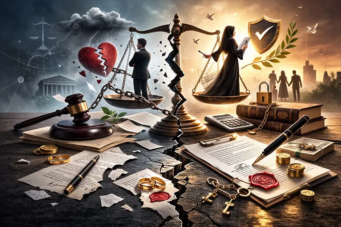 مشکلات دادن حق طلاق به زن از نظر حقوقی