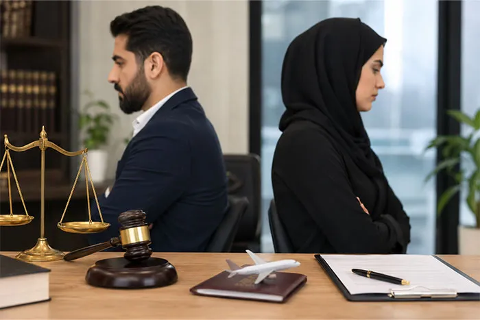 ممنوع الخروج کردن همسر