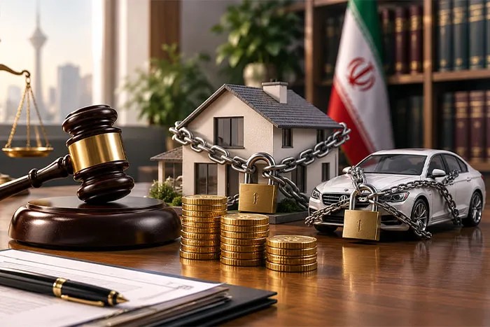 توقیف اموال مهریه